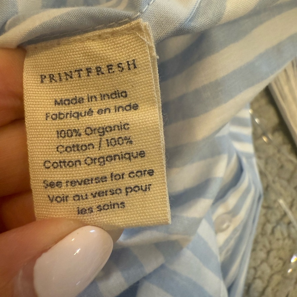 Printfresh Everyday Button Down In Weekend Stripe… - image 8